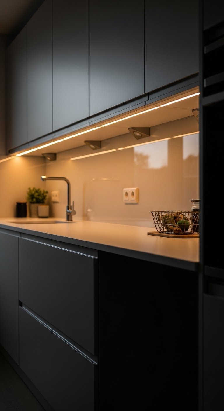 Add Under-Cabinet Lighting

