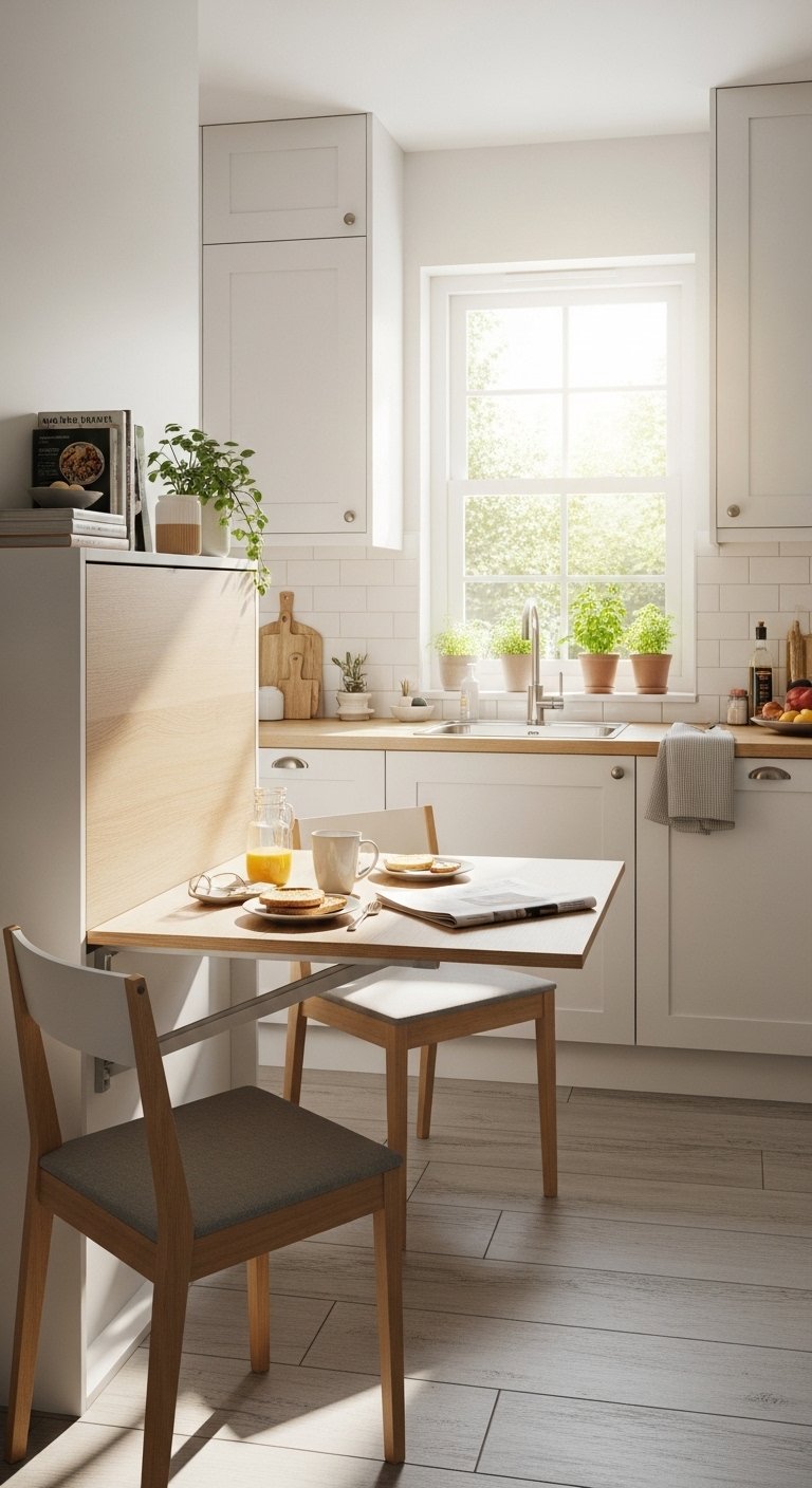 Add a Fold-Down Table