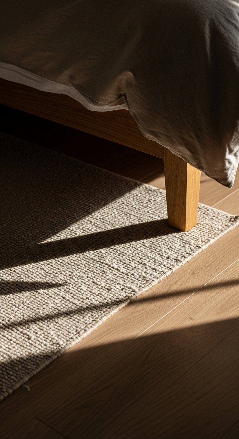 Add a Rug for Warmth