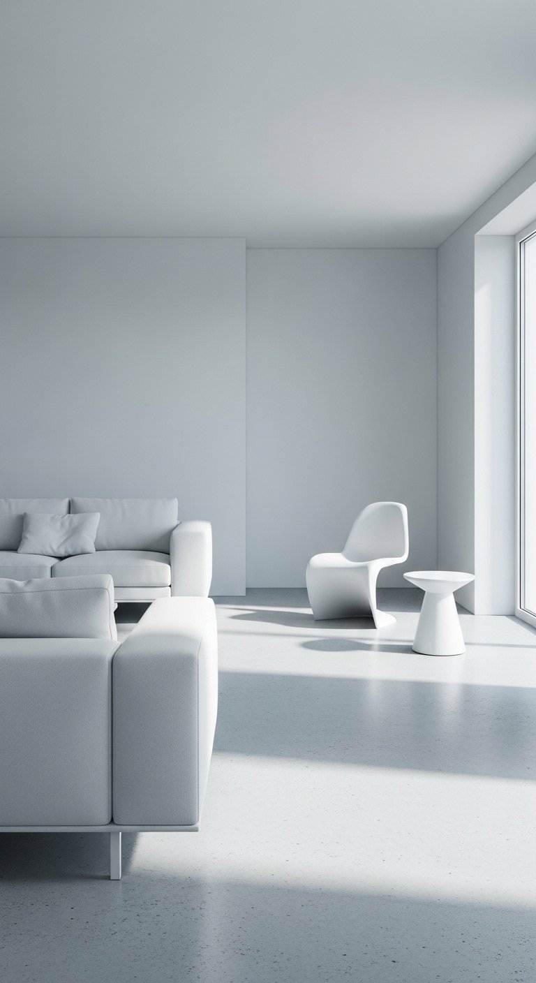 All-White Minimalist Magic