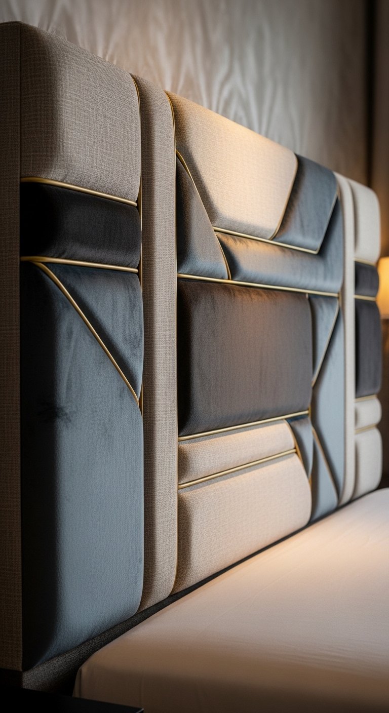 Artistic Headboard Design