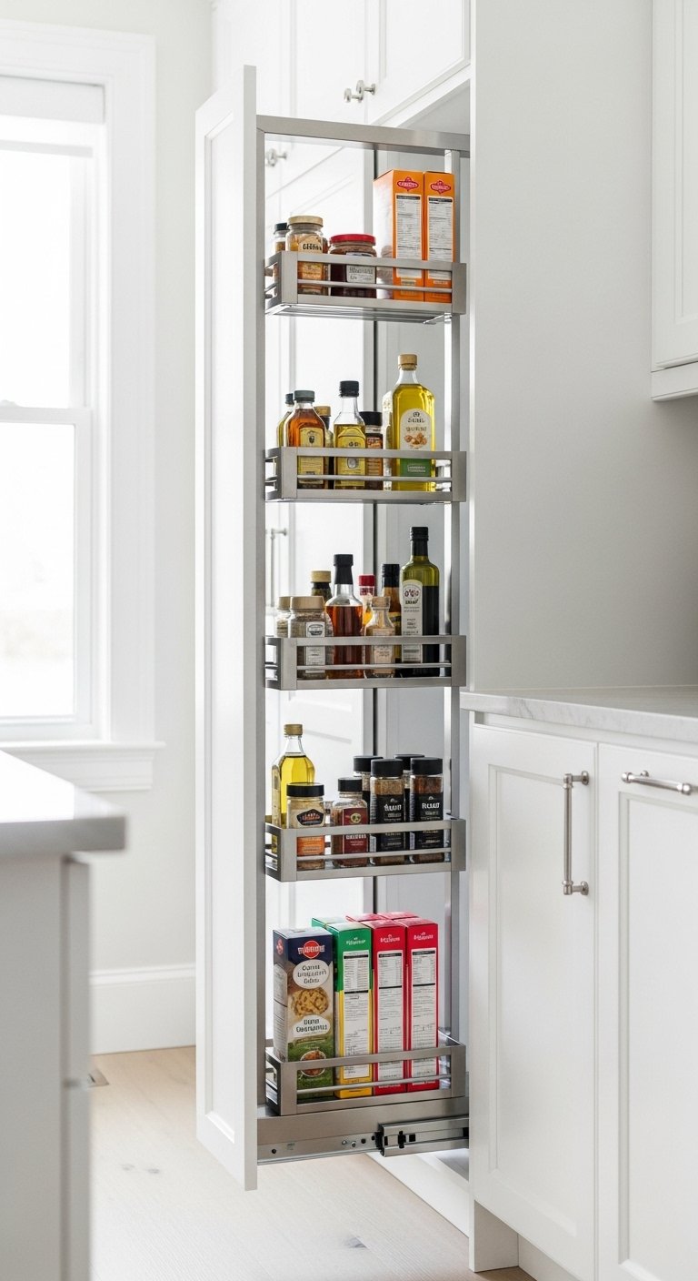 Behind the Fridge Pantry