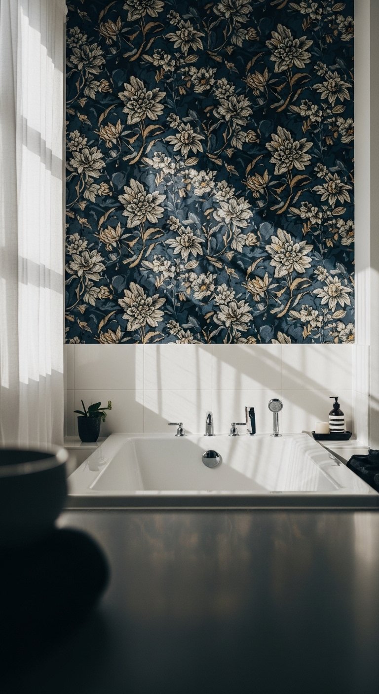 Bold Wallpaper Accent Wall