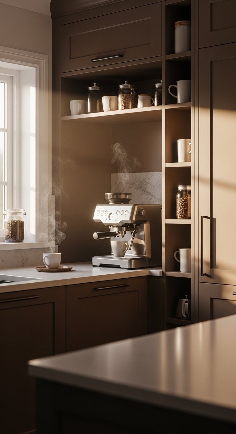 Built-In Coffee Station