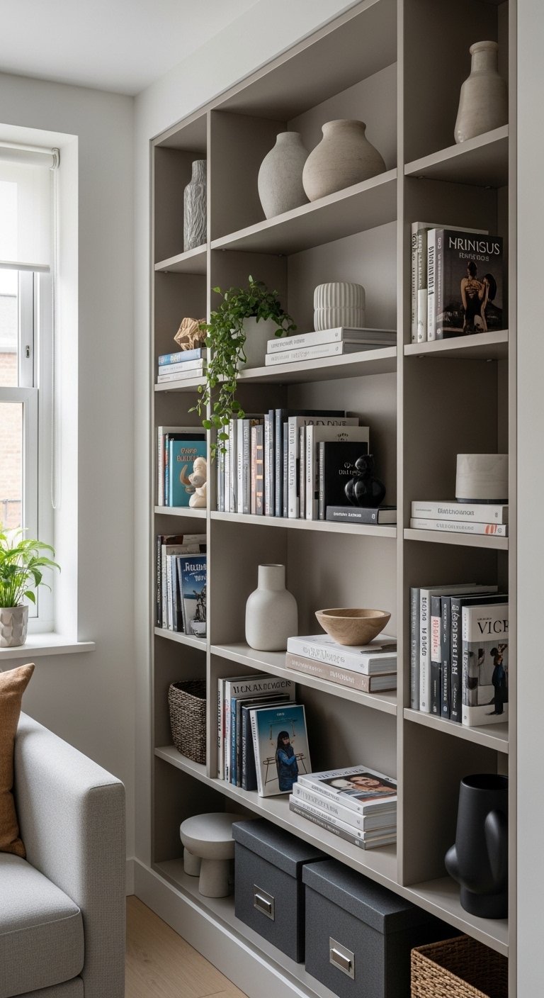 Built-In Shelving Units