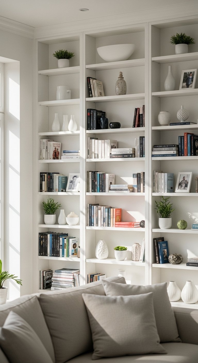 Built-In Shelving