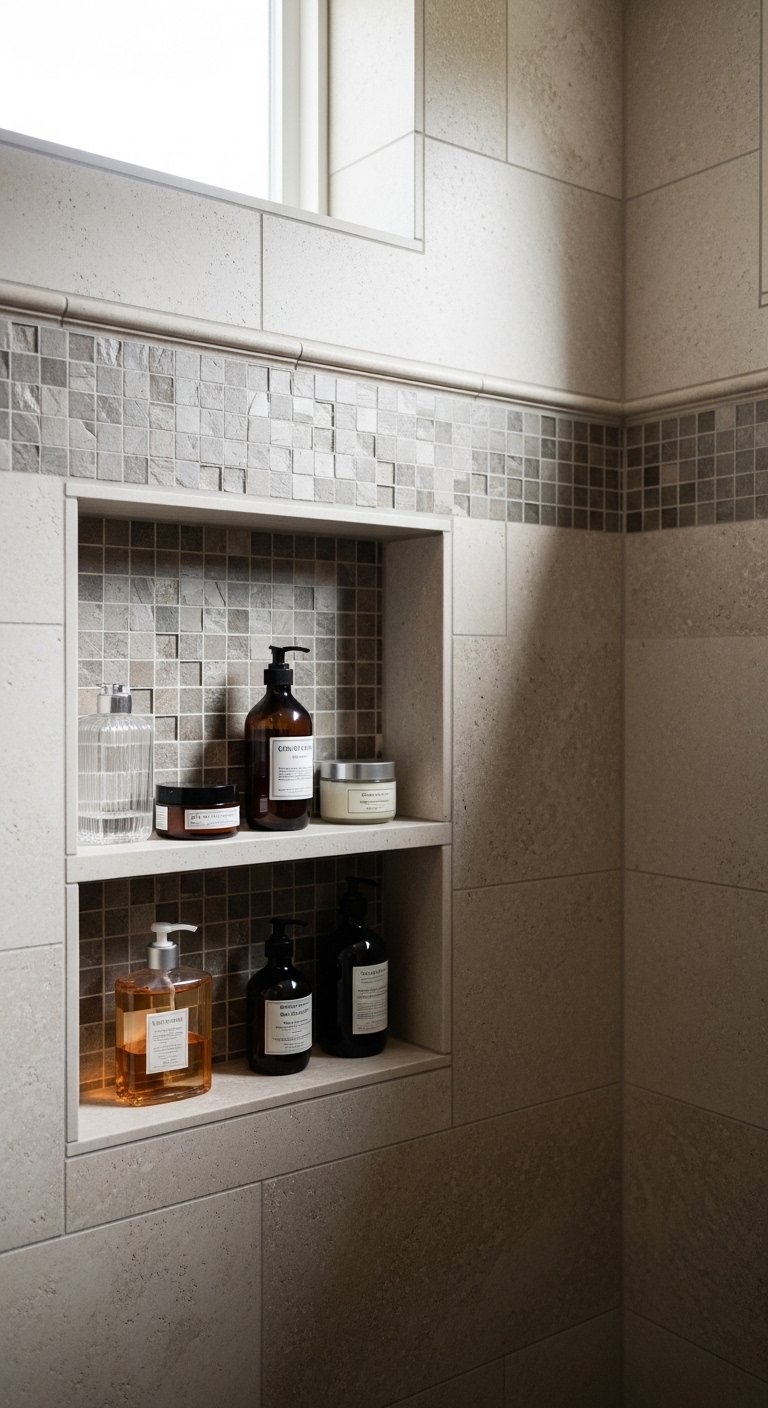 Built-In Shower Niche