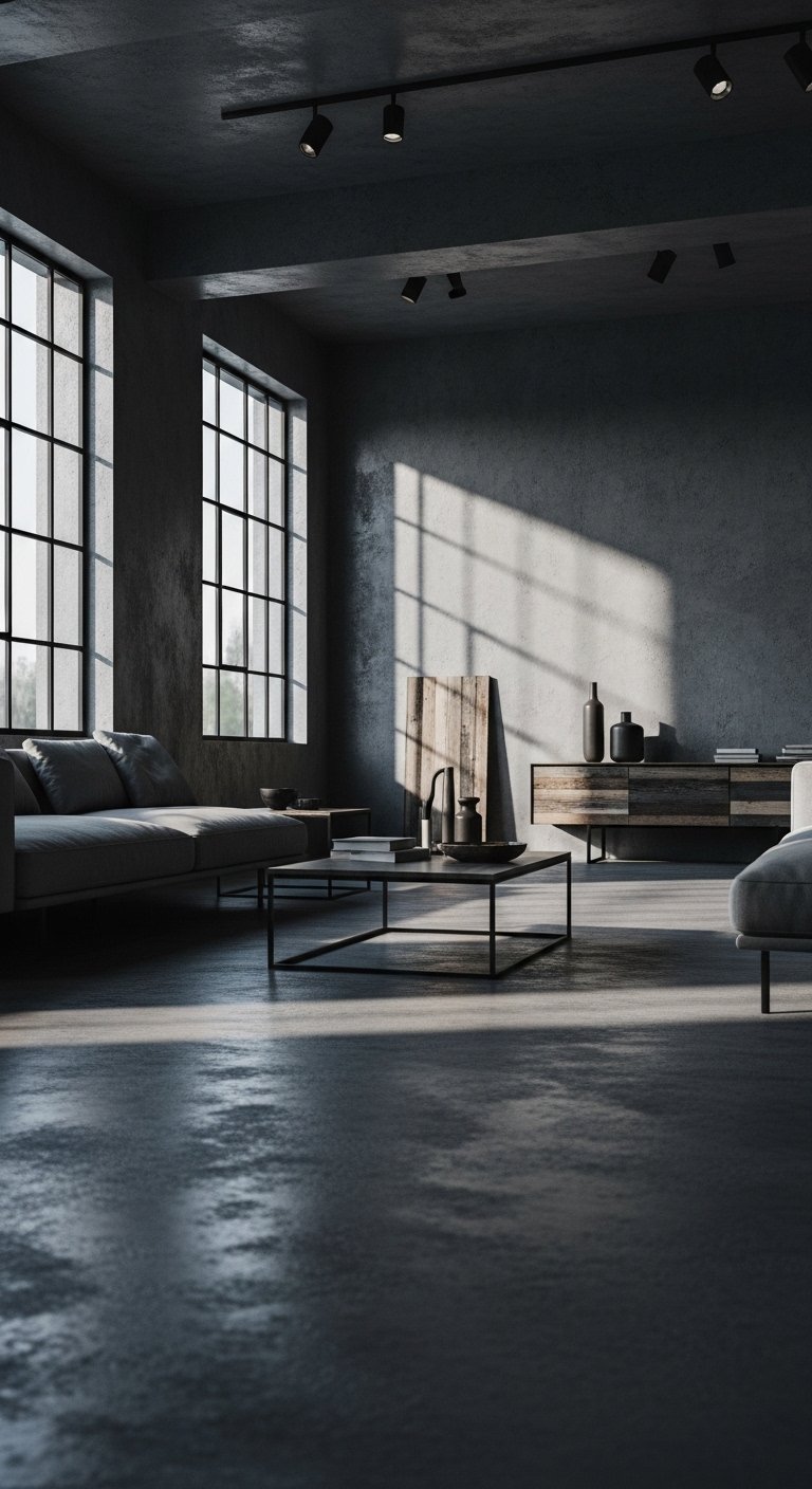 Concrete-Inspired Look