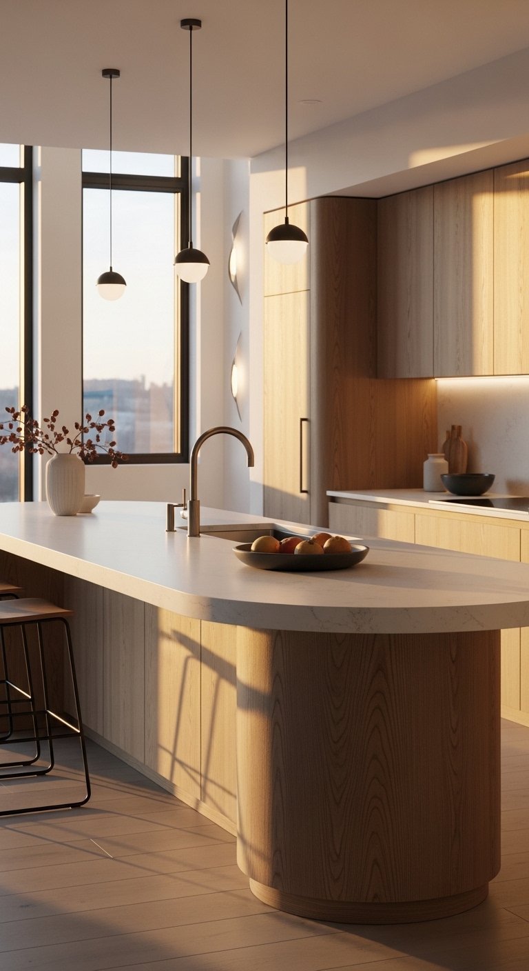 Curved Kitchen Design