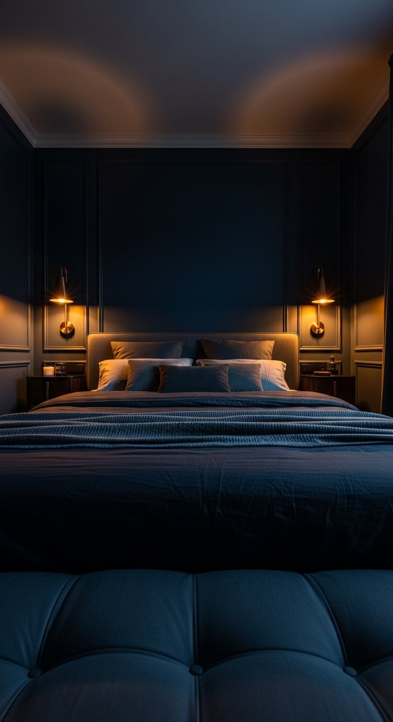 Dark and Moody Bedroom