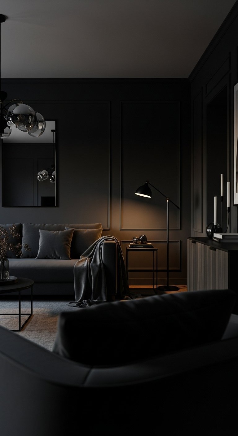 Dark and Moody Interiors