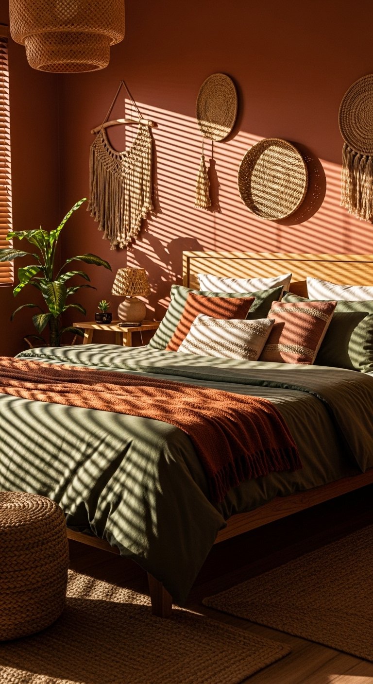 Earth Tone Bedroom