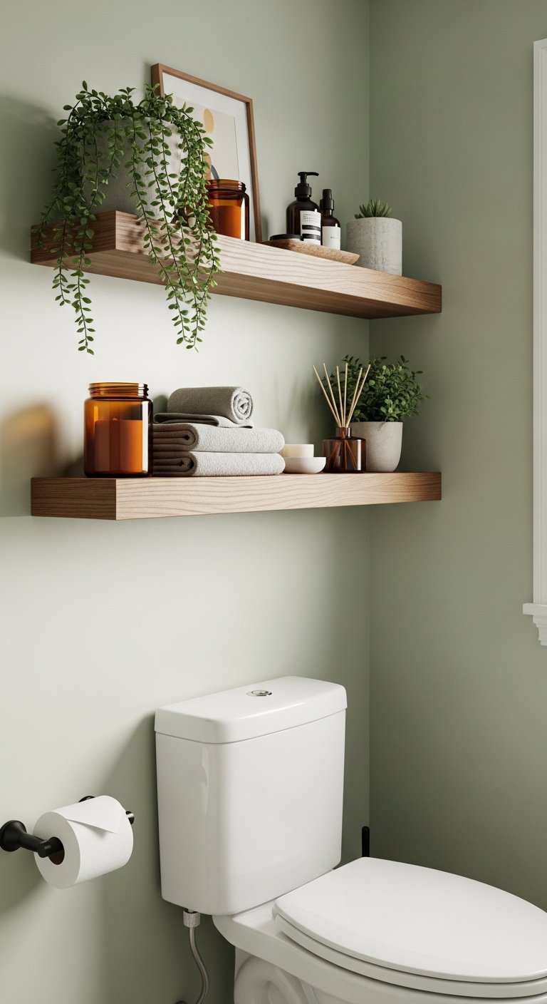 Floating Shelves for Style + Storage