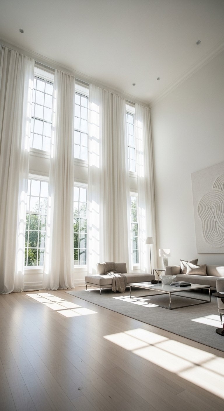 Floor-to-Ceiling Curtains