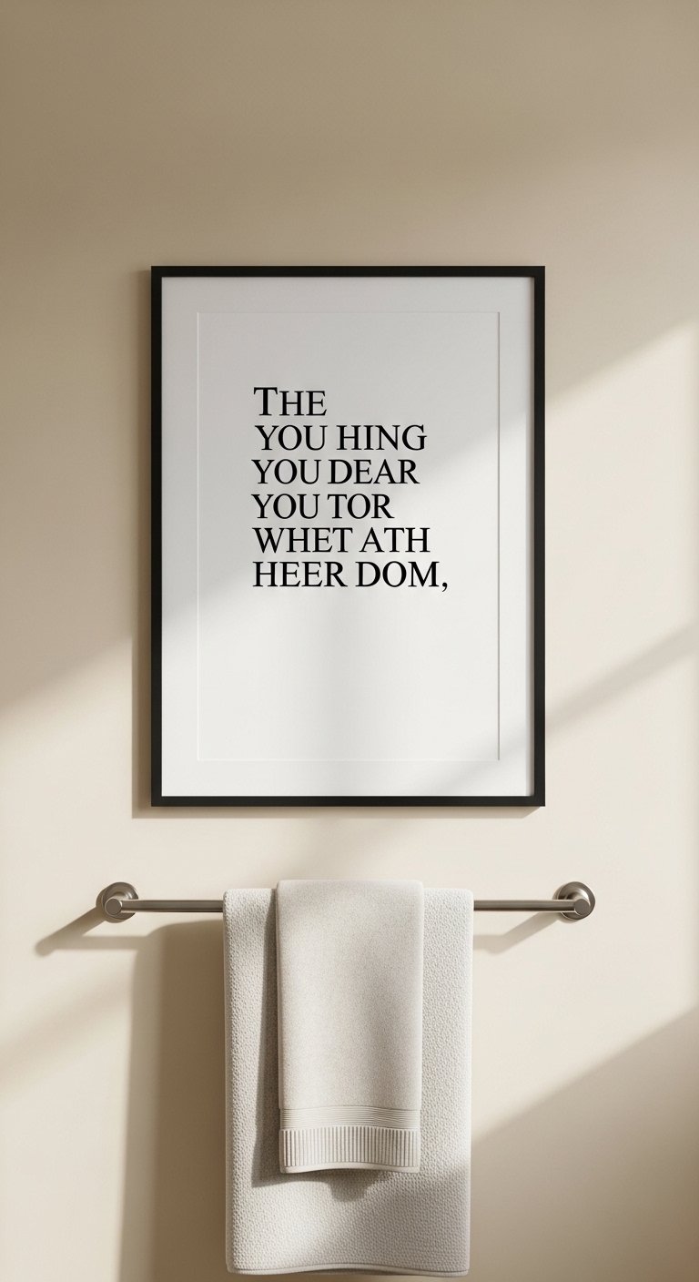 Framed Quotes (But Keep It Cool)
