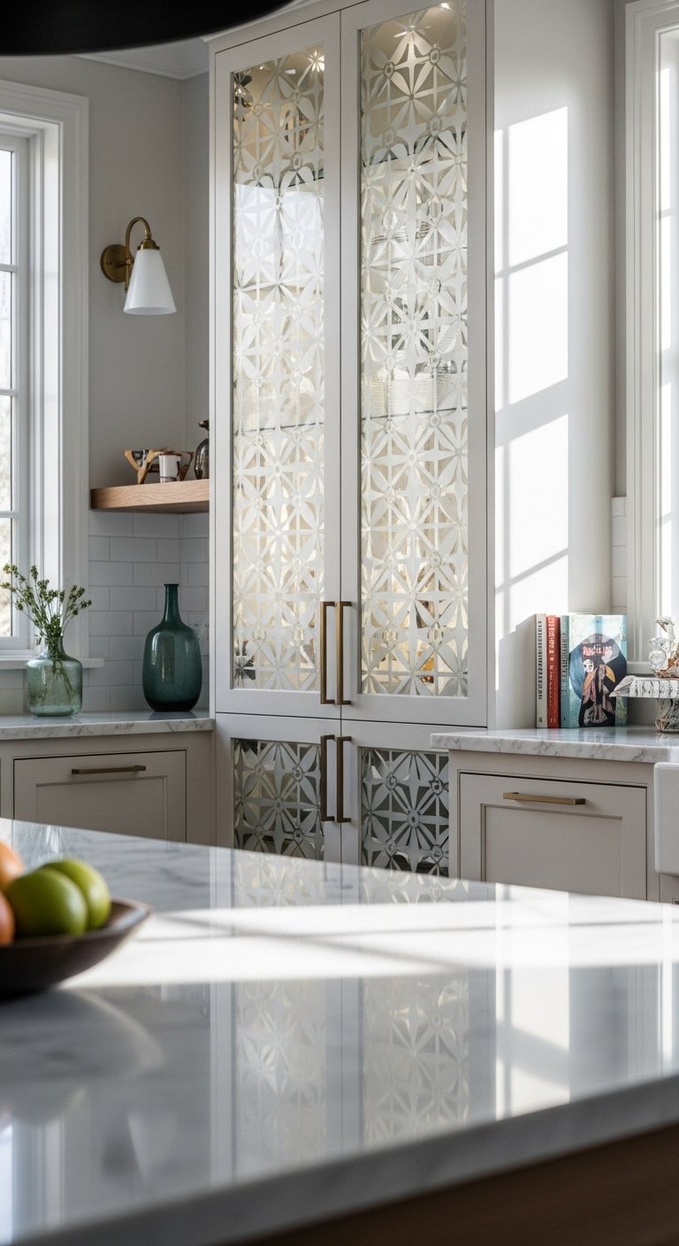 Glass Inserts with Patterns