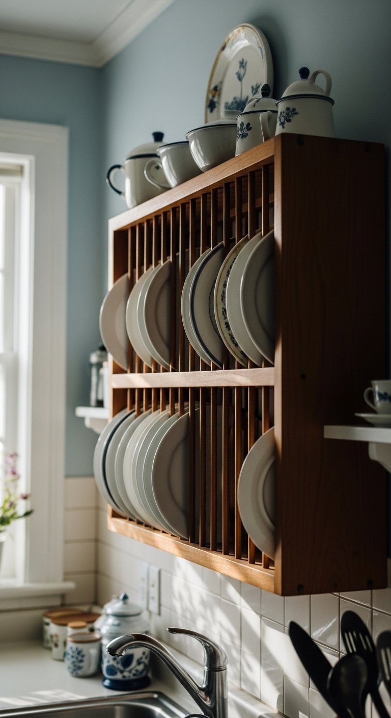 Hang a Plate Rack