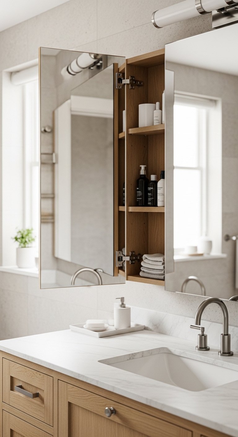 Hidden Storage Cabinets