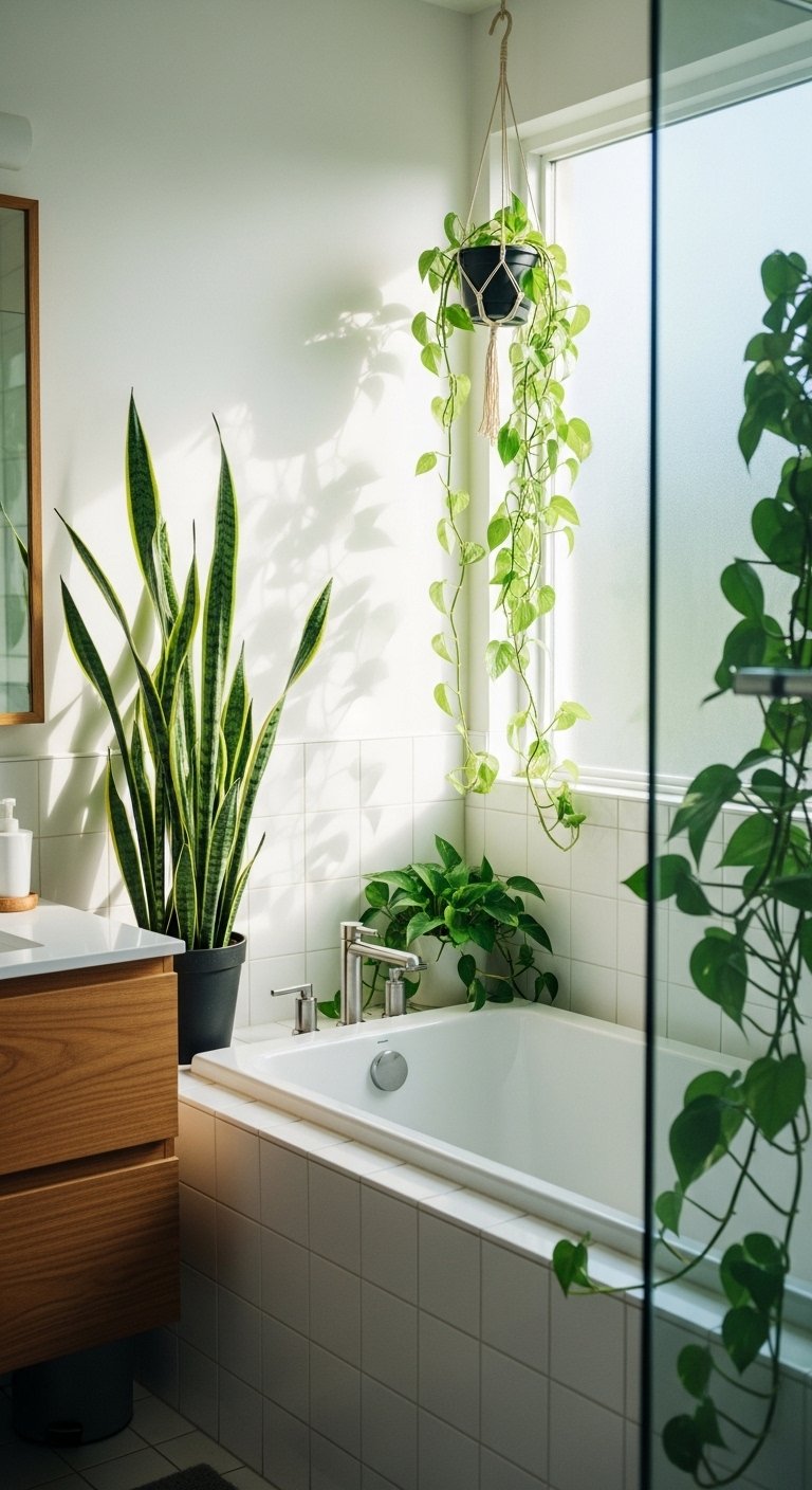 Indoor Bathroom Plants