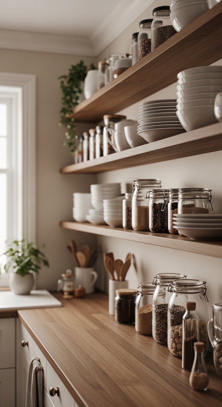 Install Open Shelving