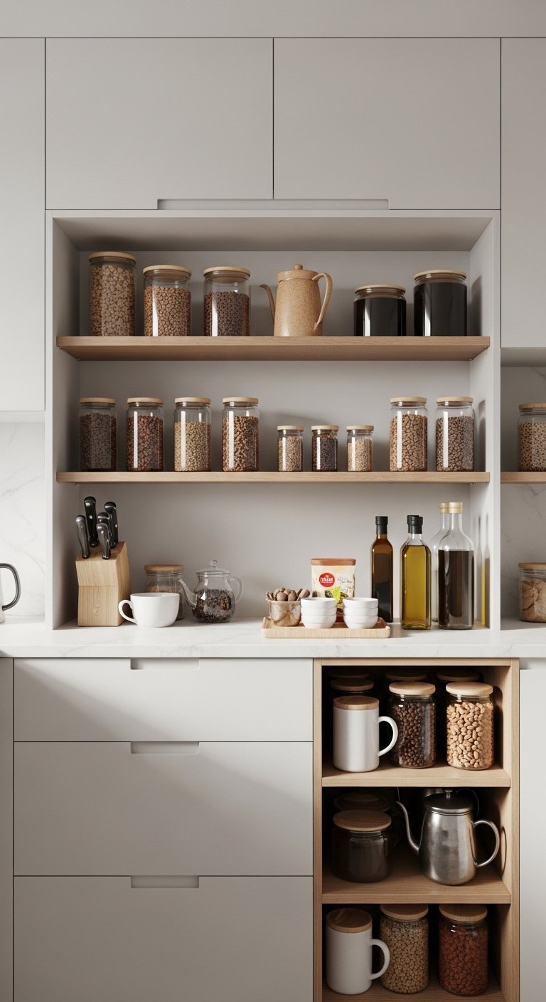 Keep Frequently Used Items at Eye Level
