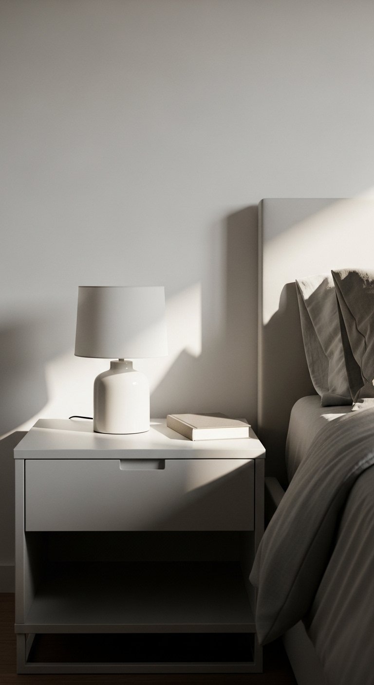 Keep Nightstands Clutter-Free
