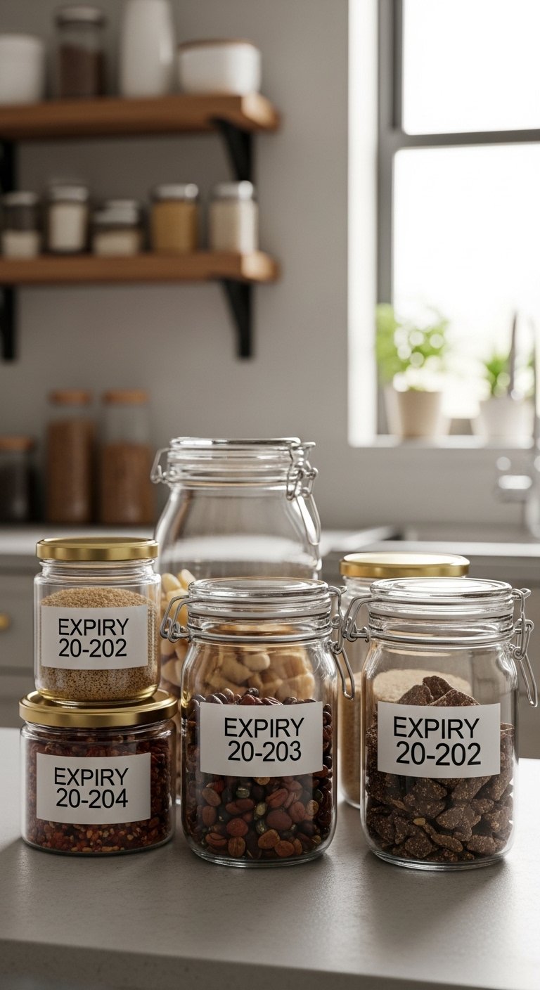 Label Expiry Dates Clearly
