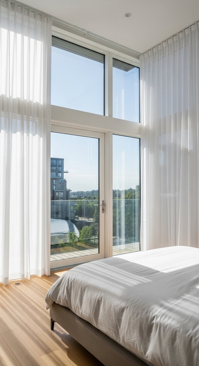  Large Windows and Natural Light