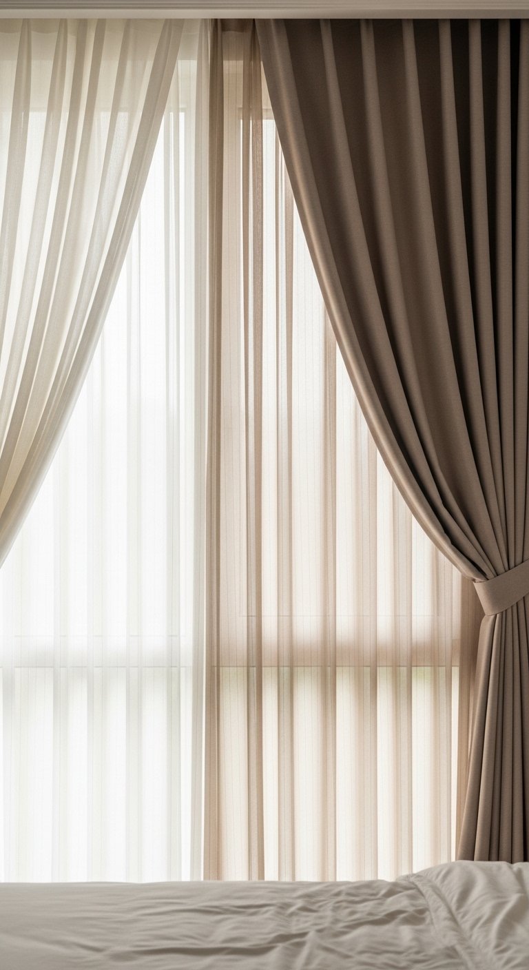 Layered Curtains for Depth