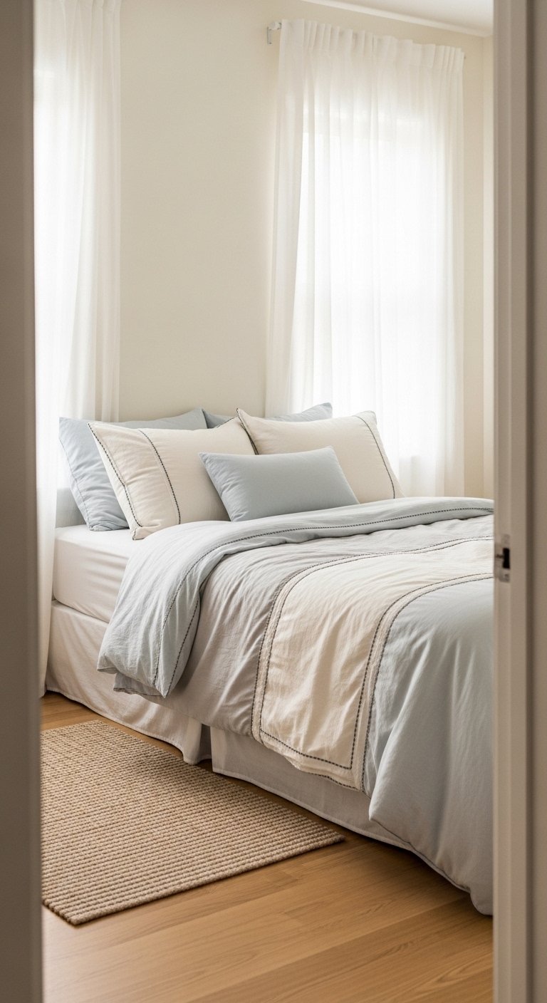 Light Color Palette Bedroom