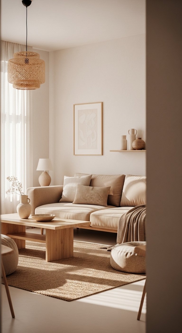 Minimalist Warm Neutrals