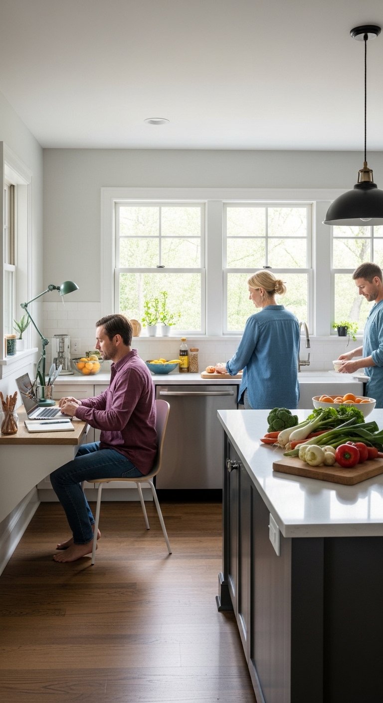 Multi-Functional Kitchen Spaces