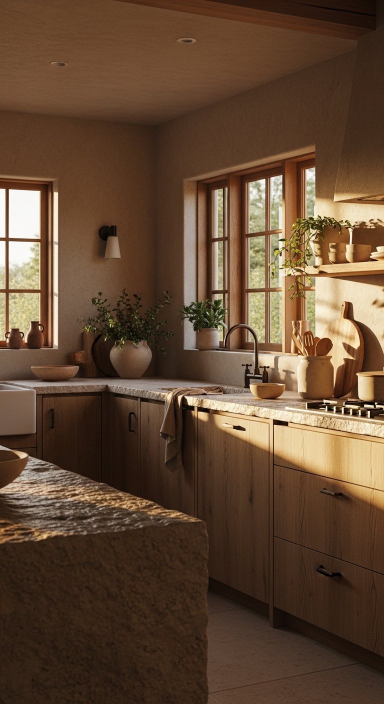 Natural Materials Take Over