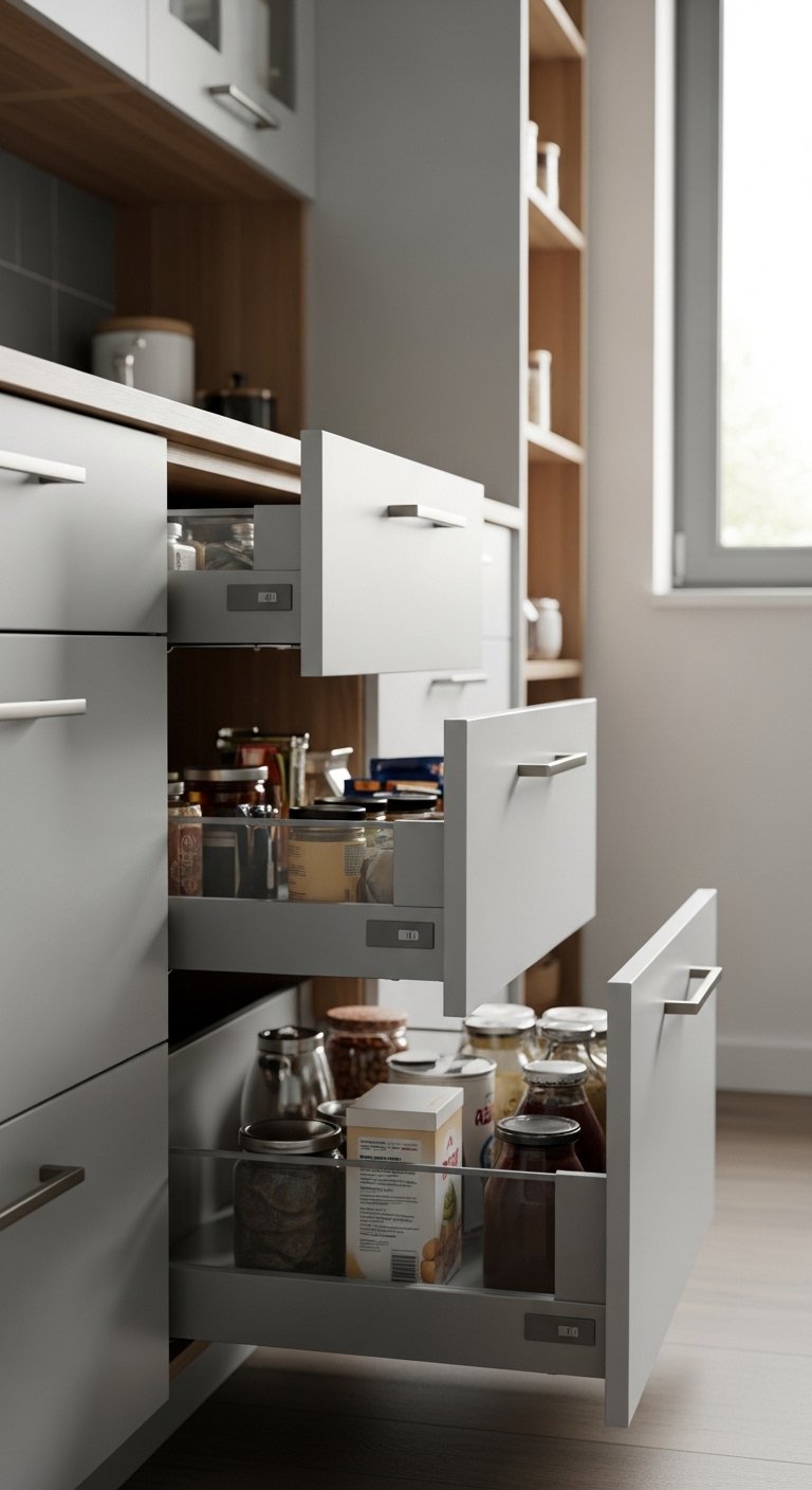 Pull-Out Drawers Are a Game-Changer