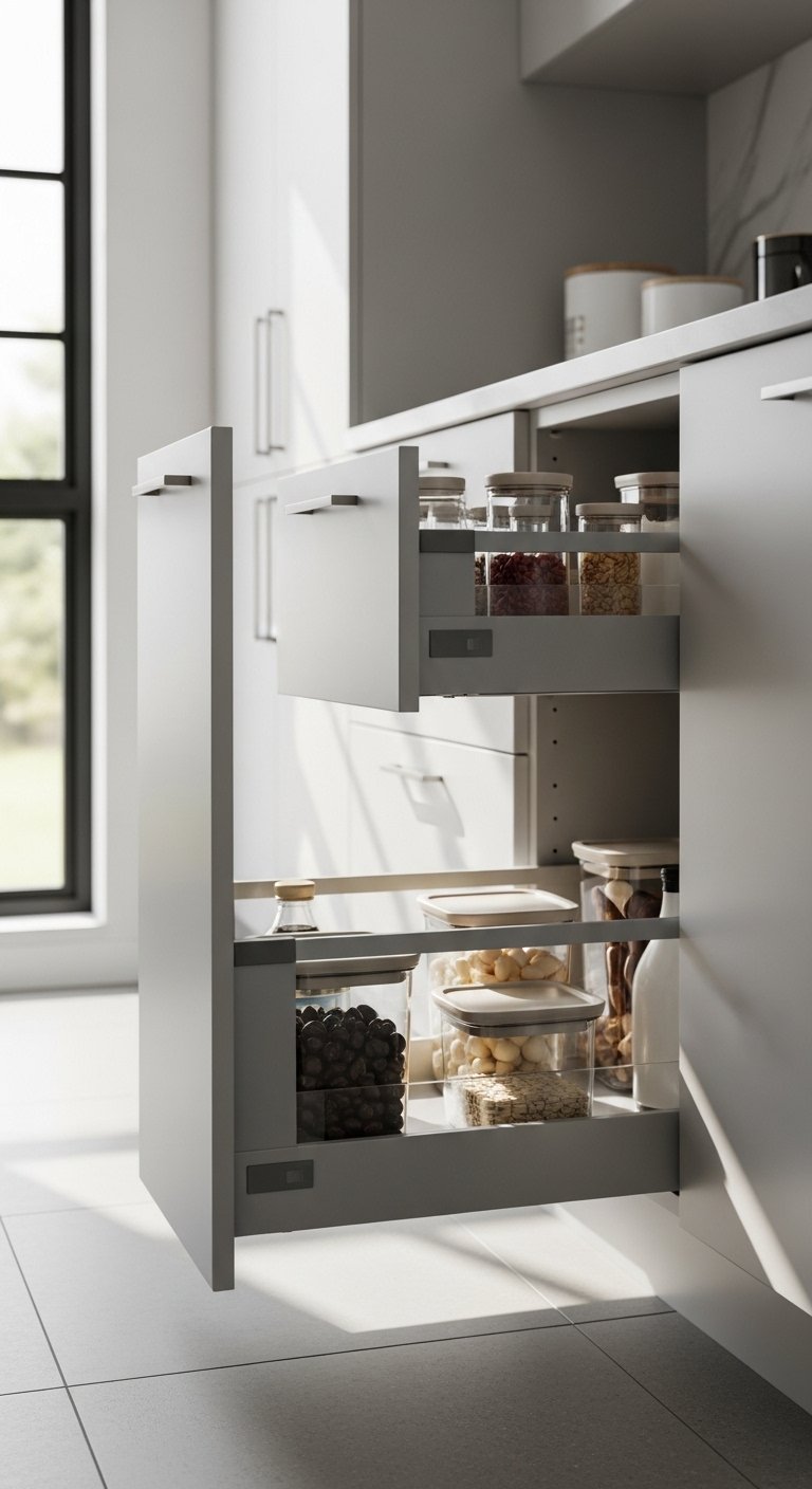 Pull-Out Pantry Drawers