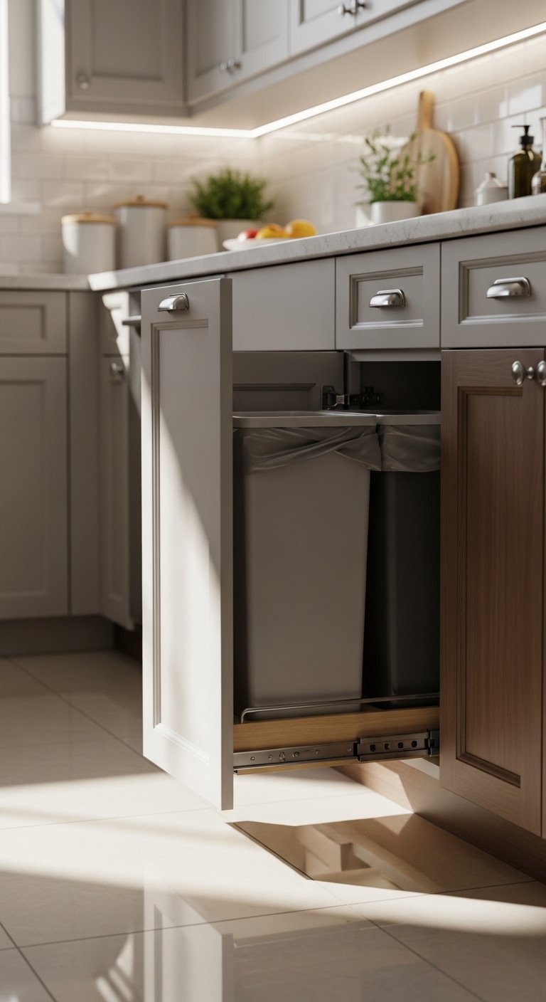 Pull-Out Trash & Recycling Units