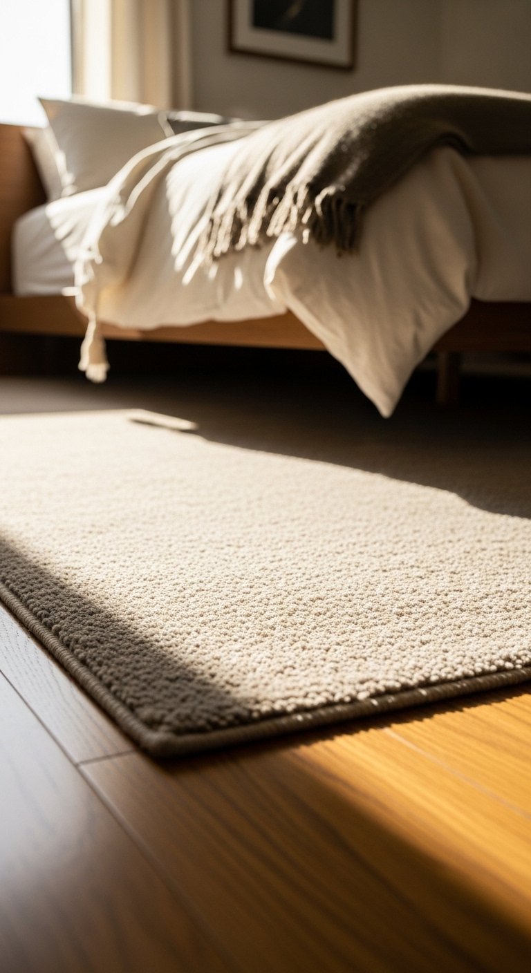 Soft Neutral Rug Bedroom