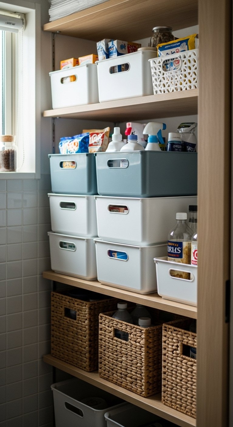 Stackable Storage Bins