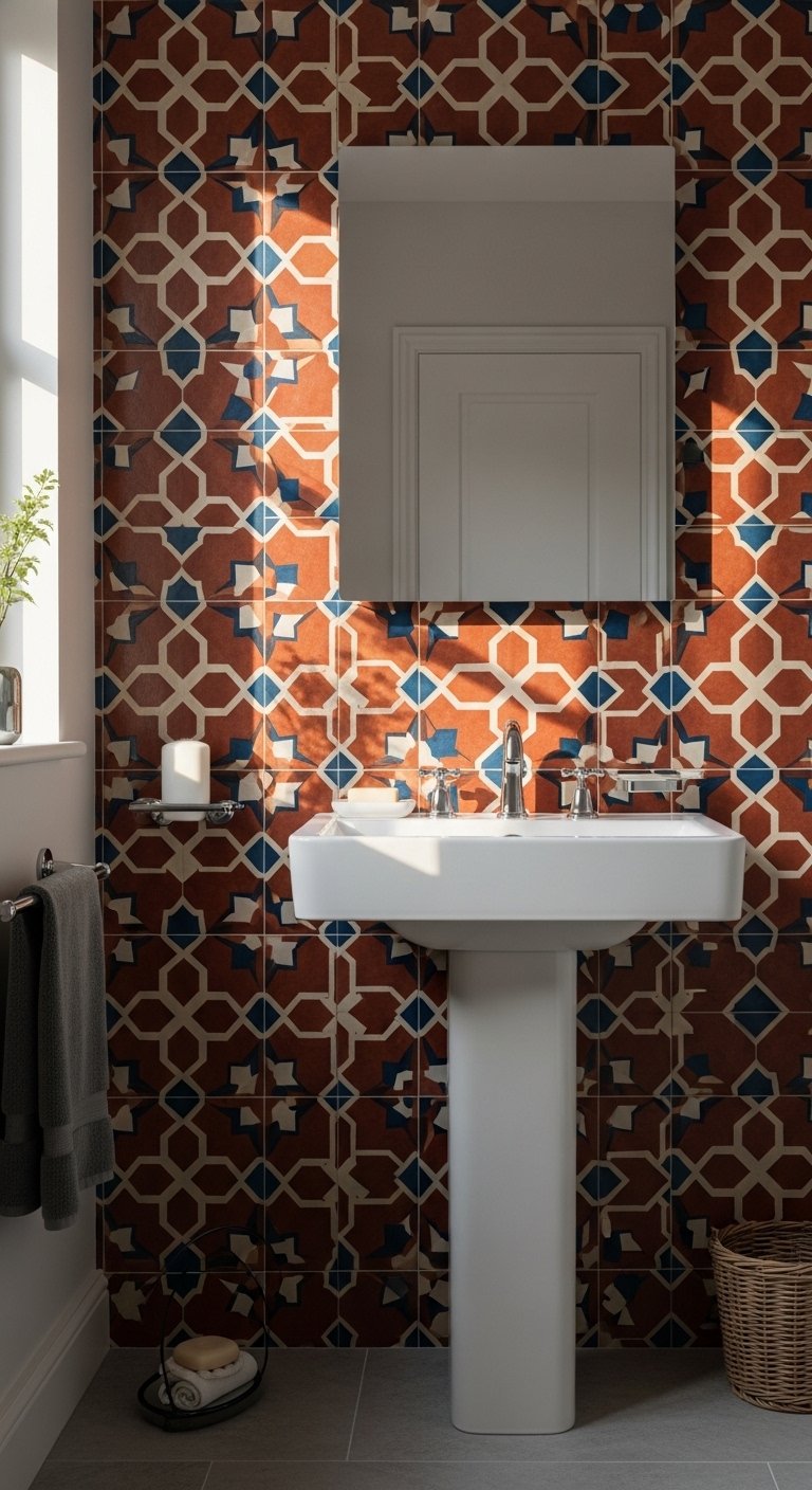 Statement Bathroom Tiles