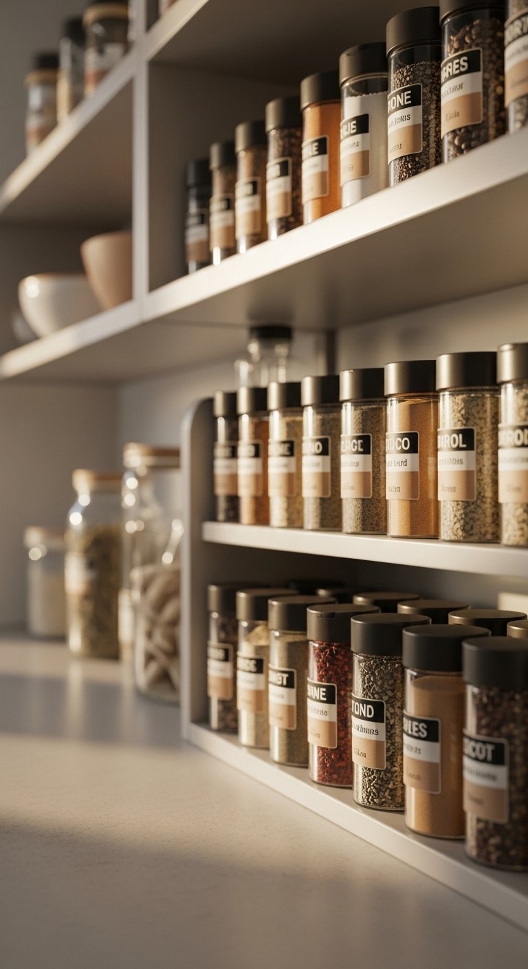 Store Spices Smartly
