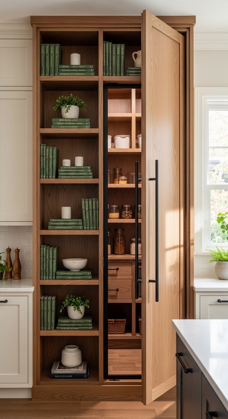 The Bookcase Door Pantry