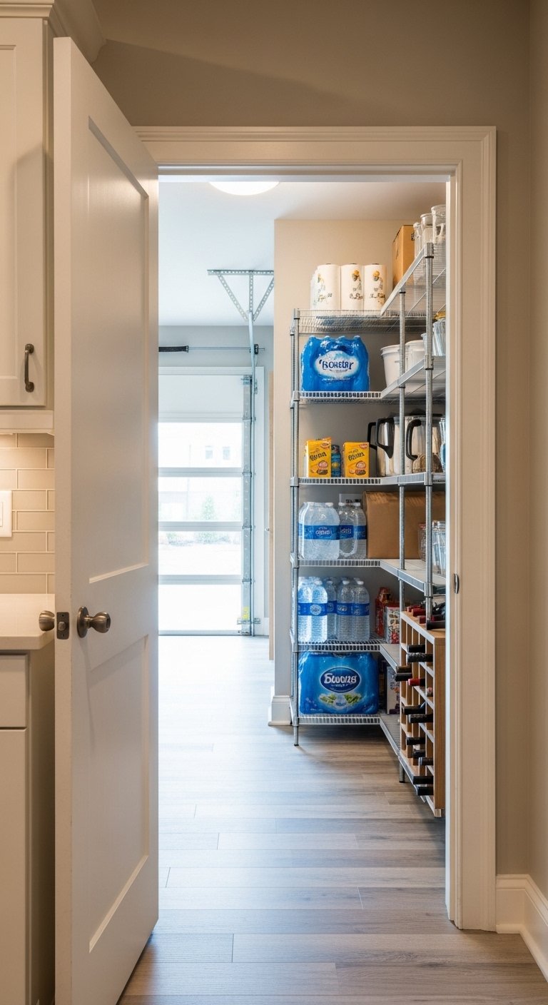 The Garage-Adjacent Pantry