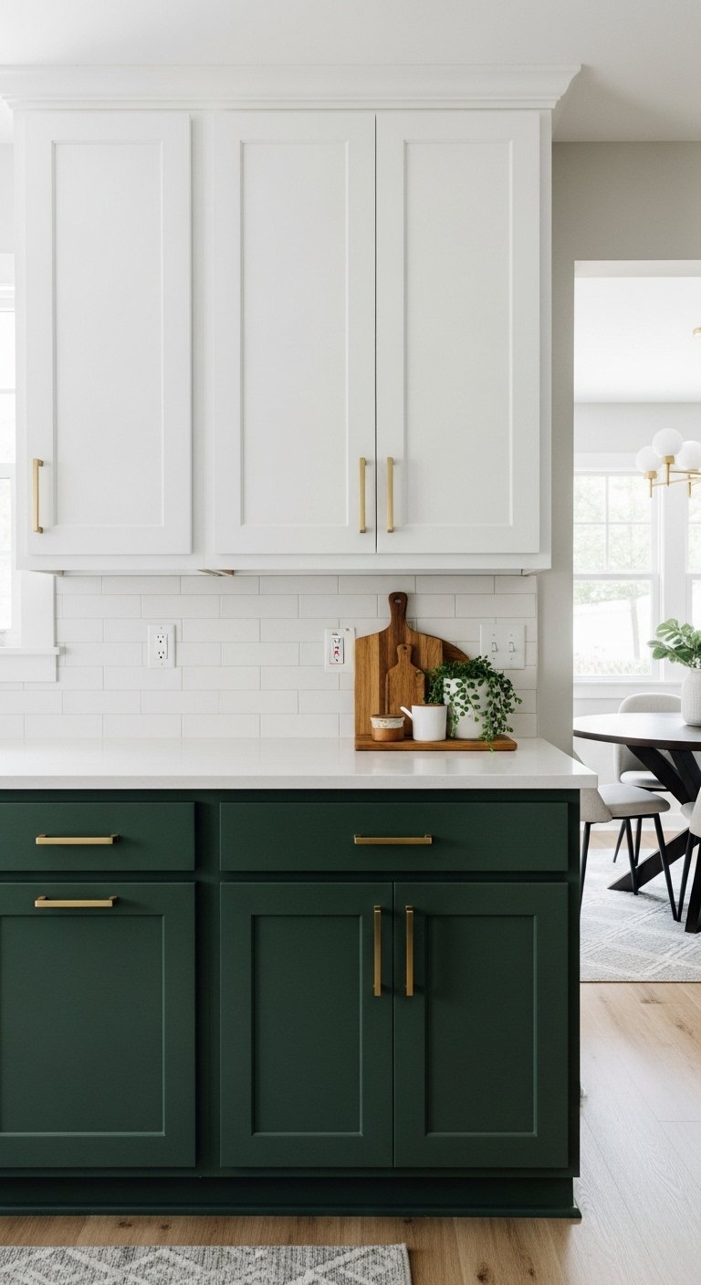 Two-Tone Kitchen Cabinets