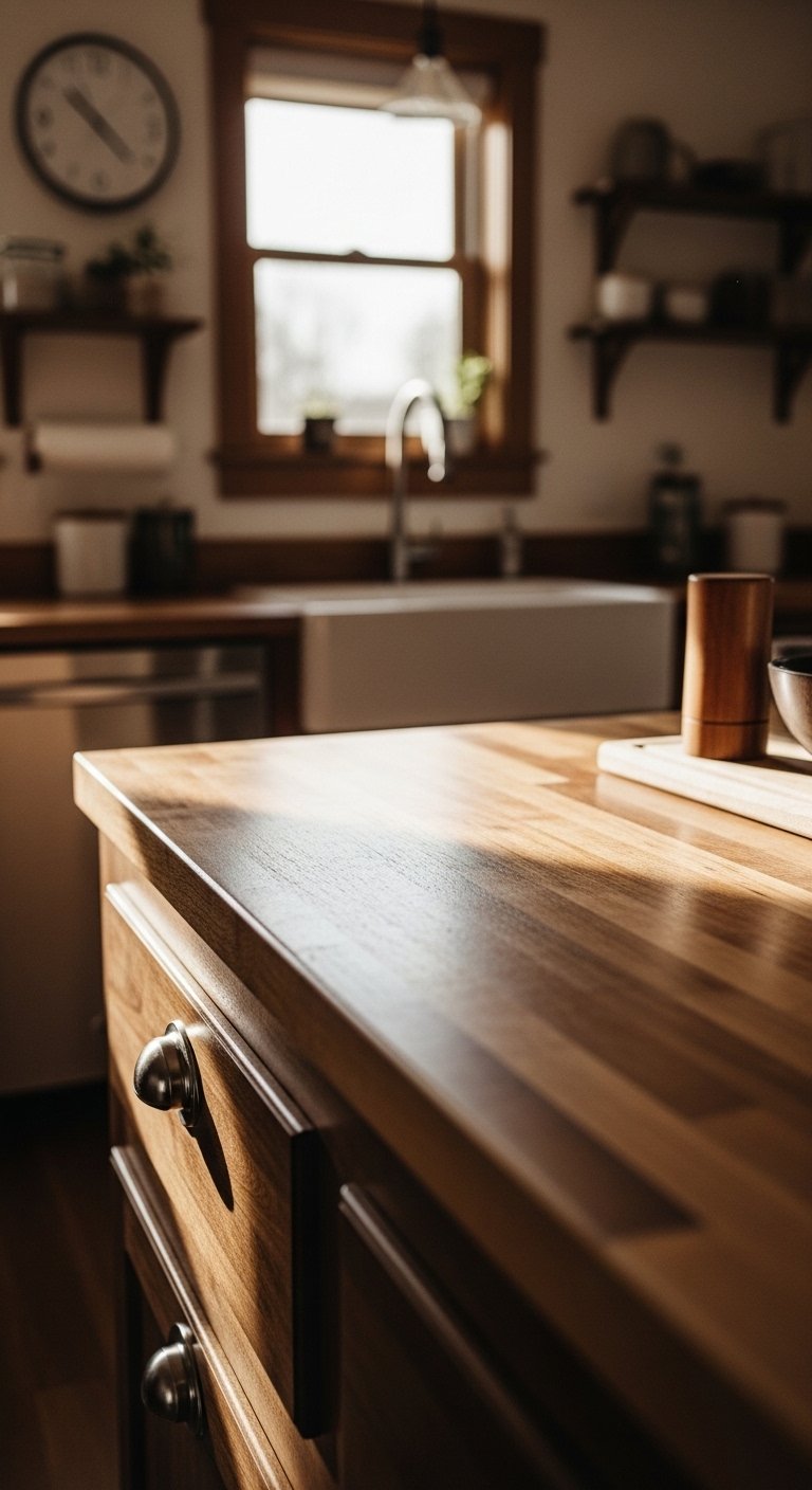 Use Butcher Block Countertops