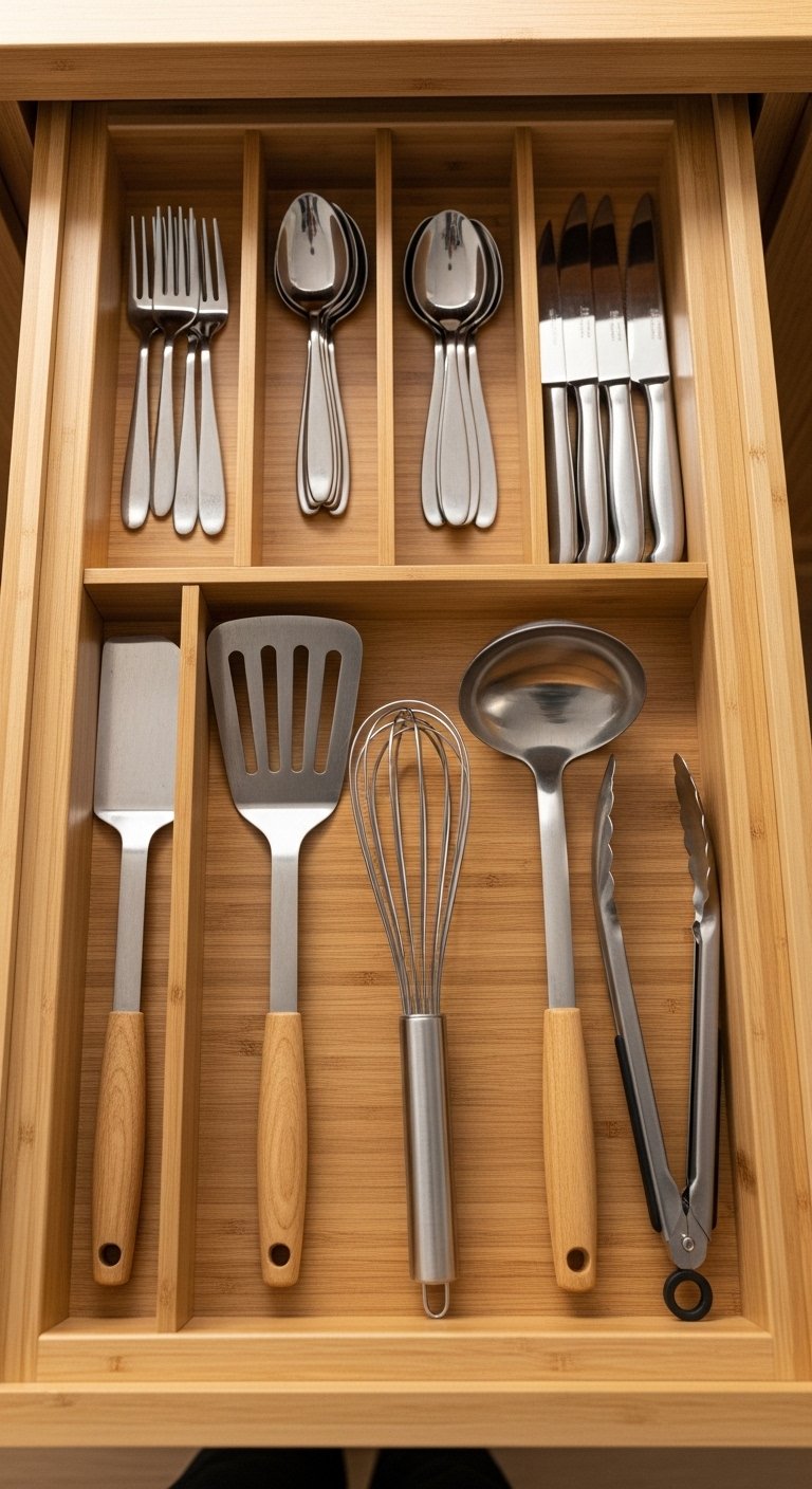Use Drawer Organizers
