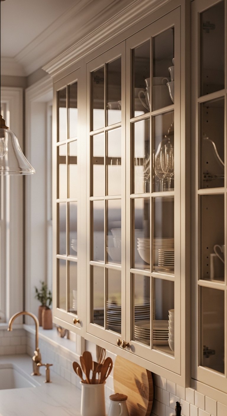 Use Glass Cabinet Doors