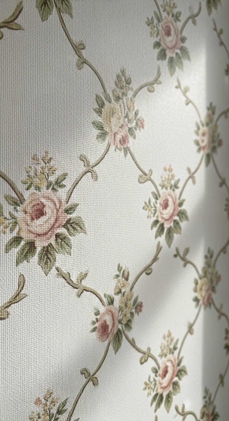 Use Vintage-Inspired Wallpaper