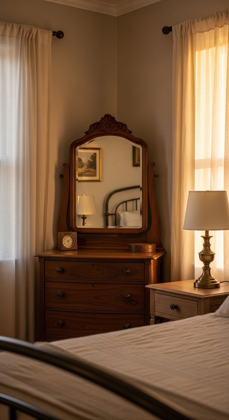 Vintage Accent Bedroom