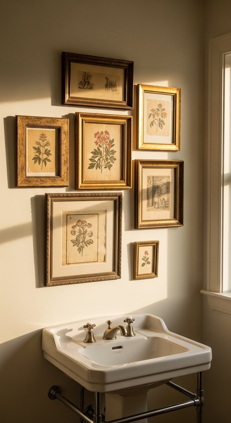 Vintage Frames and Antique Touches