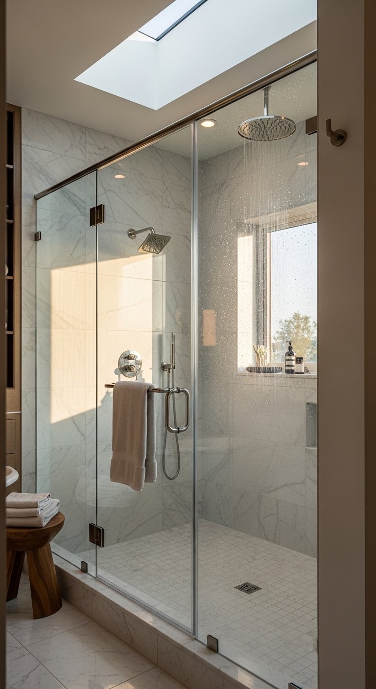Walk-In Glass Shower